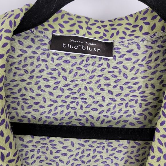 Blue bush green romper shorts - Picture 4 of 11